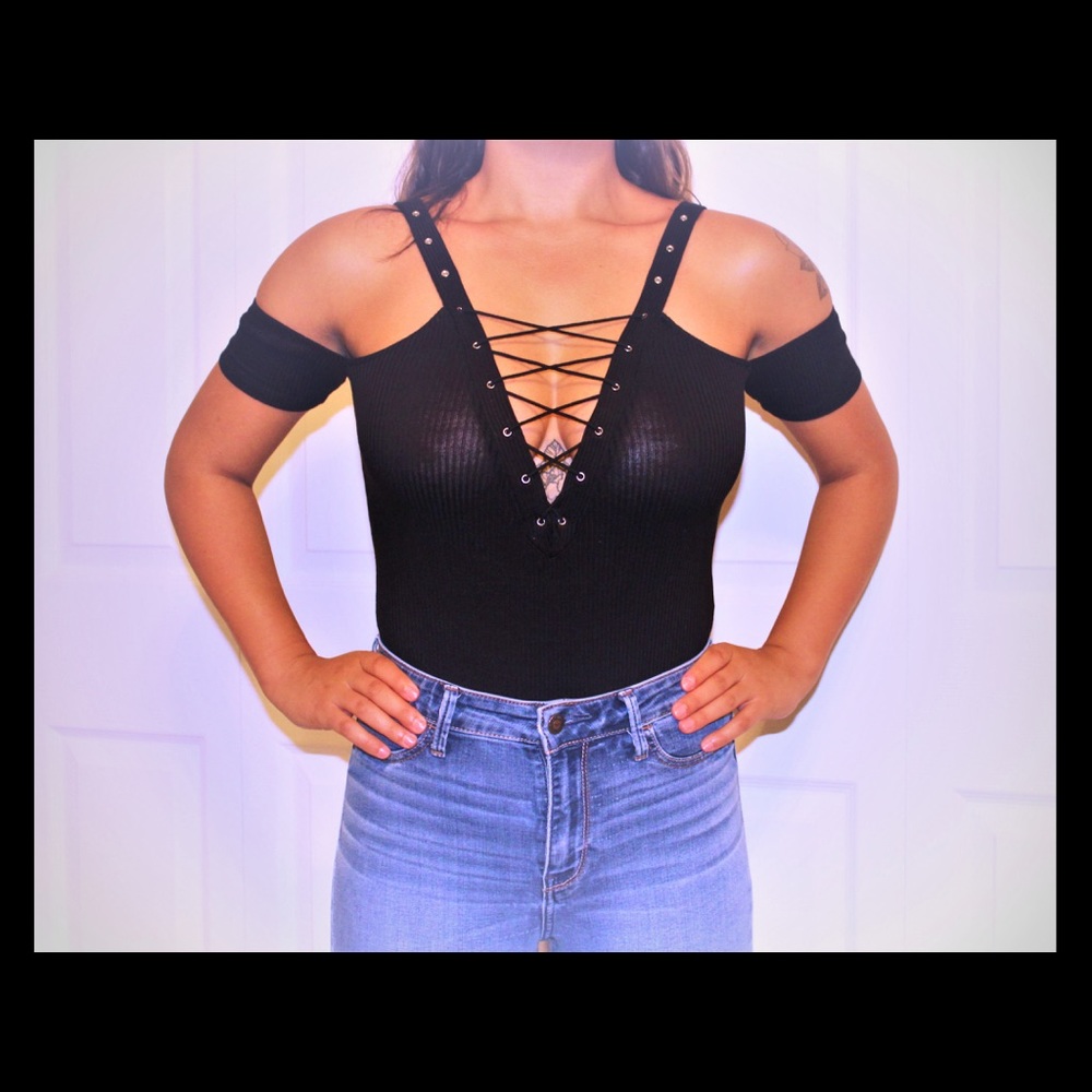 Forever 21 Black Bodysuit